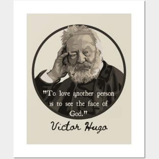 Victor Hugo Portrait and Quote Posters and Art